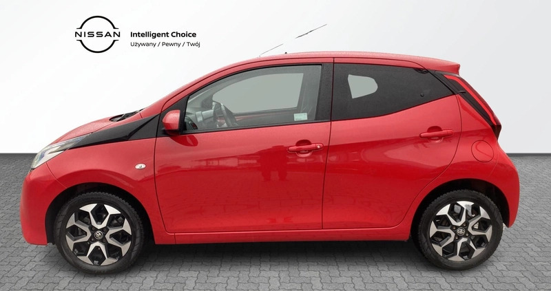 Toyota Aygo cena 45900 przebieg: 72000, rok produkcji 2019 z Bychawa małe 191